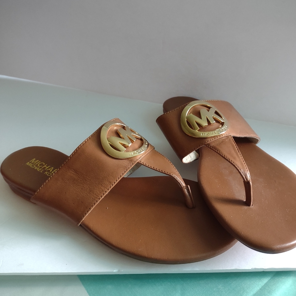 Authentic Michael Kors Brown Sandals